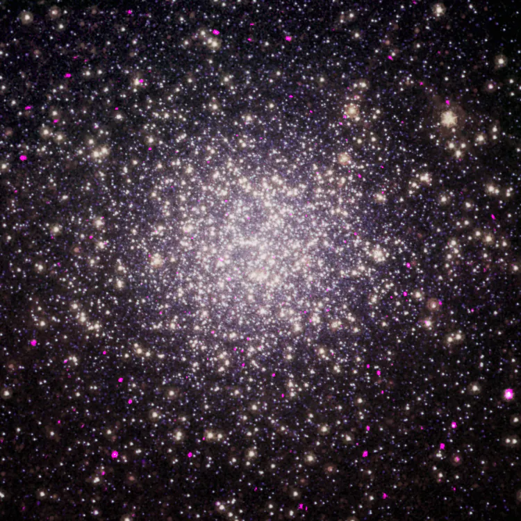 Globular Cluster Omega Centauri Looks Radiant in Infrared